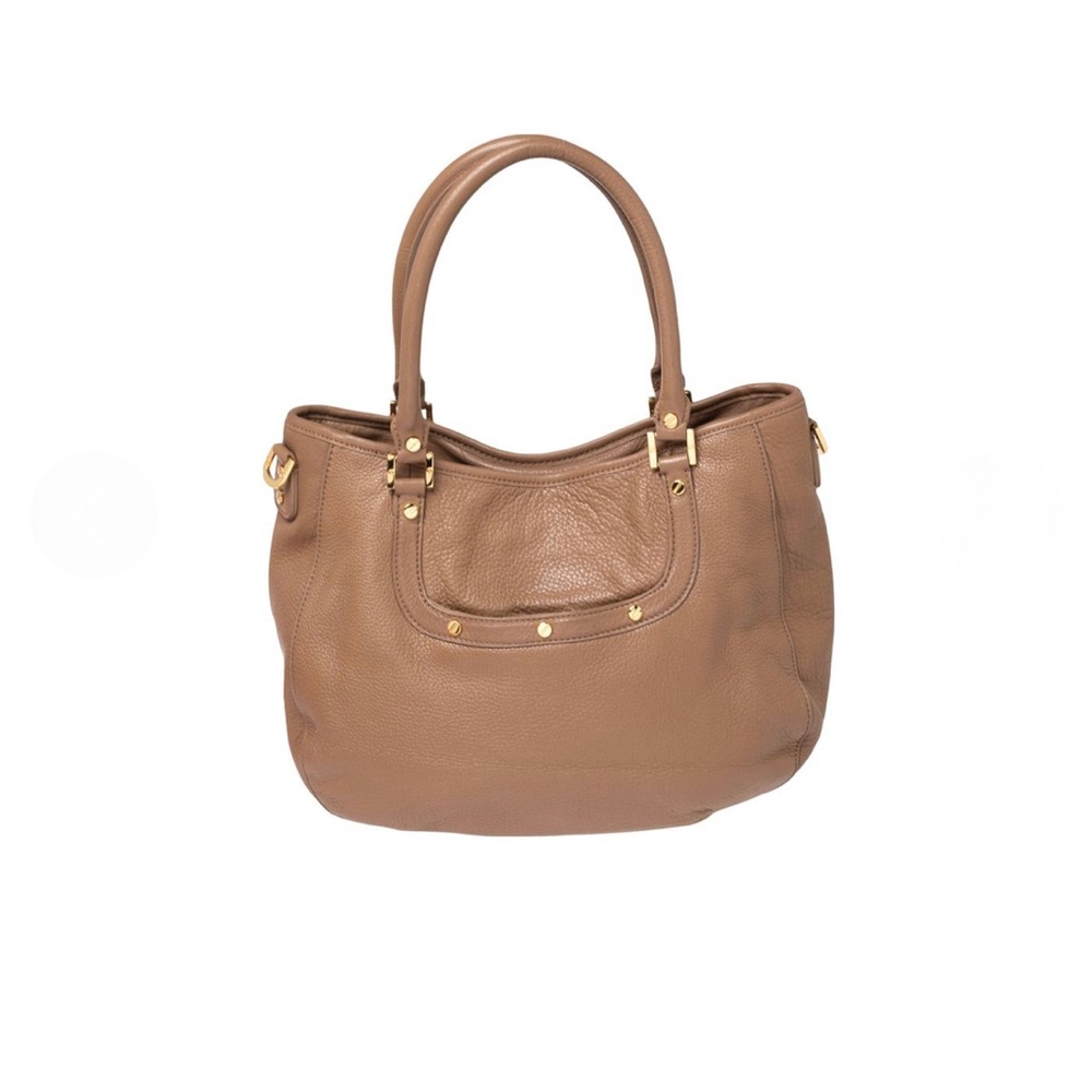 Tory Burch • Amanda Classic Dark Camel Hobo Bag • Purse • Retail $598 - Picture 3 of 15